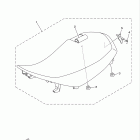 Wolverine 450 4WD YFM45FXYL Сидение