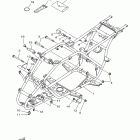 GRIZZLY 125 YFM125GBL Рама