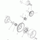 Raptor 250 Special ed YFM25RSE2Y Муфта стартера