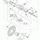 YFZ450RSEY Задний суппорт тормозной