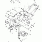 Raptor 250 Special ed YFM25RSE2Y Рама