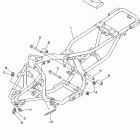Grizzly 80 YFM80GW-B Рама
