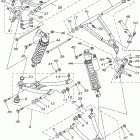 YFZ450S-B Передняя подвеска колес