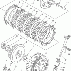 RAPTOR YFM25RX Сцепление
