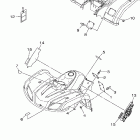 Grizzly 350 YFM35GX Наклейки 1