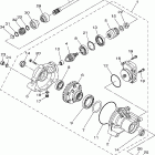 Grizzly 700 4WD YFM7FGX Передний дифференциал