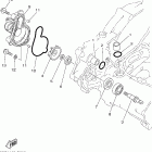 YFZ450 Водяной насос