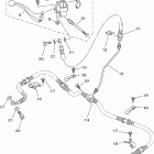 Kodiak 400 4X4 Главный тормозной цилиндр,передний