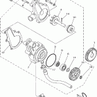 Raptor 700 YFM700RV Водяной насос