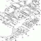 Grizzly 700 4WD YFM7FGX Рама