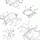 Grizzly 700 4WD YFM7FGX Боковая панель