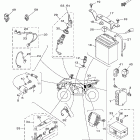 Wolverine 350 YFM35XX Электрика 1