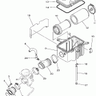 Kodiak 450 4WD YFM45FAV-B Впускная система