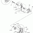 Kodiak 400 2WD Переднее колесо