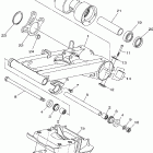 RAPTOR YFM25RX Бугель (задний рычаг)