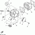 Raptor 80 YFM80RV Цилиндр