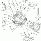 Big Bear  YFM25BX Головка цилиндра