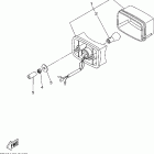 Grizzly 700 4WD YFM7FGX Фонарь задний