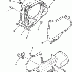 Raptor 50 Крышка картера двигателя