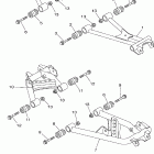 Big Bear 400 4WD YFM40FBX-B Бугель (задний рычаг)
