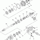 Kodiak 450 4WD YFM45FAV-B Промежуточный ведущий вал