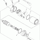 RAPTOR YFM25RX Стартер электрический