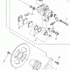 Raptor 350 Задний тормоз