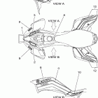 RAPTOR YFM25RX-B Наклейки