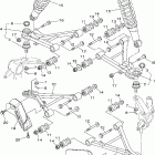 Big Bear 400 4WD YFM40FBW Передняя подвеска колес