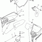 Grizzly 660 4WD YFM66FAV-B Боковая панель