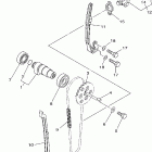 Raptor 350 YFM35RW-C Цепь механизма газораспределения