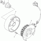 Grizzly 125 YFM125GW Генератор