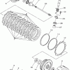 YFZ450S-B Сцепление