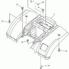Big Bear  YFM25BX Заднее крыло