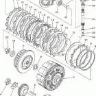 Raptor 700 YFM700RV Сцепление