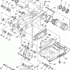 Raptor 700 YFM700RV Бугель (задний рычаг)