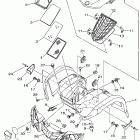Grizzly 80 YFM80GW-B Переднее крыло