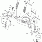 Raptor 50 Передняя подвеска колес