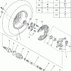 Grizzly 700 4WD YFM7FGX Переднее колесо 2