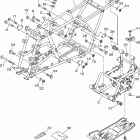 Big Bear 400 4WD YFM40FBW Рама