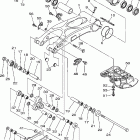 YFZ450V-B Бугель (задний рычаг)