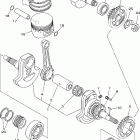 Grizzly 660 Коленчатый вал и Поршень
