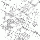Wolverine 450 4WD YFM45FXW-B Рама