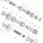 RAPTOR YFM25RX Трансмиссия