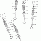 YFZ450 Клапана