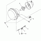 Grizzly 700 4WD YFM7FGX Фара