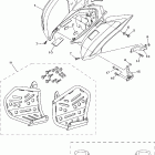 Raptor 700 Special Edition YFM70RSP2X Rear fender footwell