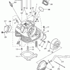Wolverine 350 YFM35XV Головка цилиндра