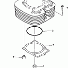 Raptor 350 Цилиндр