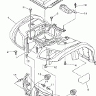 Kodiak 450 4WD YFM45FAV-B Переднее крыло
